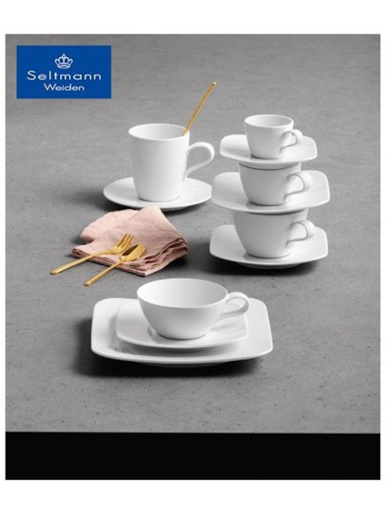 Seltmann Weiden Coup Fine Dining Φλιτζάνι Καφέ από Πορσελάνη Λευκό 80ml