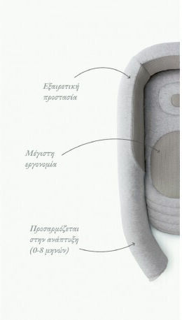 Inglesina Βρεφικό Μαξιλάρι Φωλιά Welcome Pod Balance Green Inglesina Βρεφικό Μαξιλάρι Φωλιά Welcome Pod Balance Green