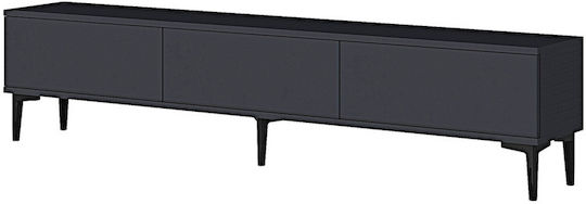 Wohnzimmer TV-Einheit Grau M180xB30xH41cm