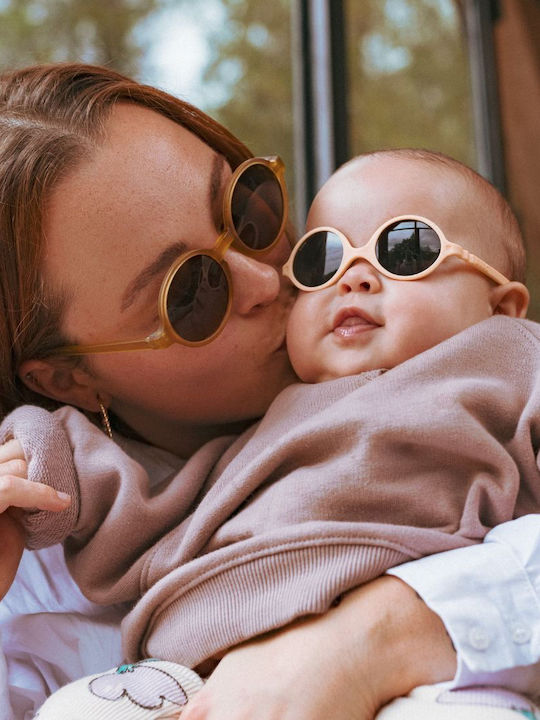 KiETLA Diabola Unbreakable Butterfly Baby Kids Sunglasses Orange for 0-1 Year
