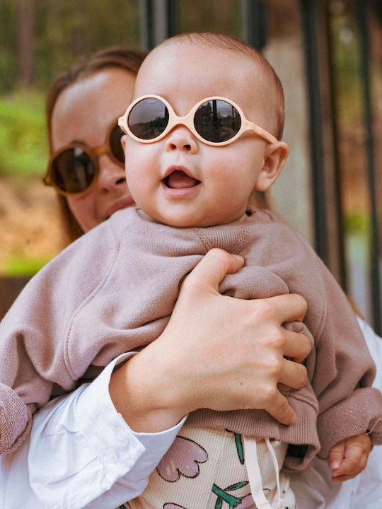 KiETLA Diabola Unbreakable Butterfly Baby Kids Sunglasses Orange for 0-1 Year