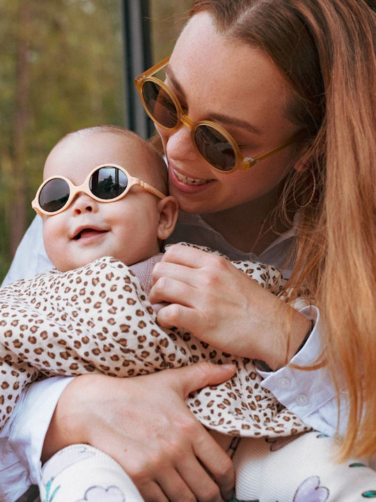 KiETLA Diabola Unbreakable Butterfly Baby Kids Sunglasses Orange for 0-1 Year