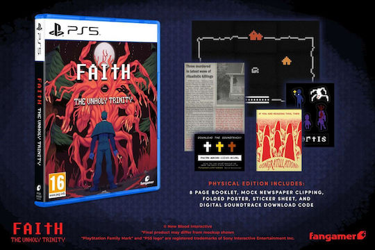 FAITH: The Unholy Trinity PS5 Game - Προπαραγγελία