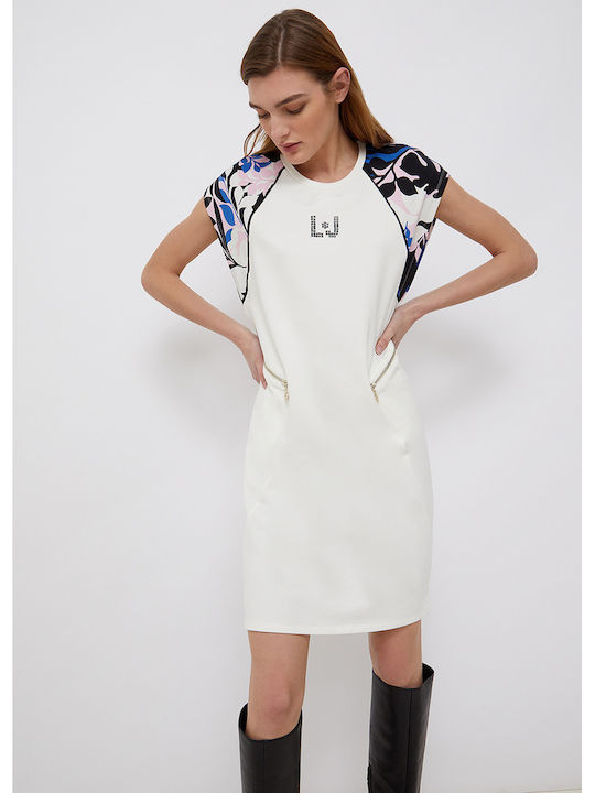 Лятна Mini T-shirt Рокля Бяла
