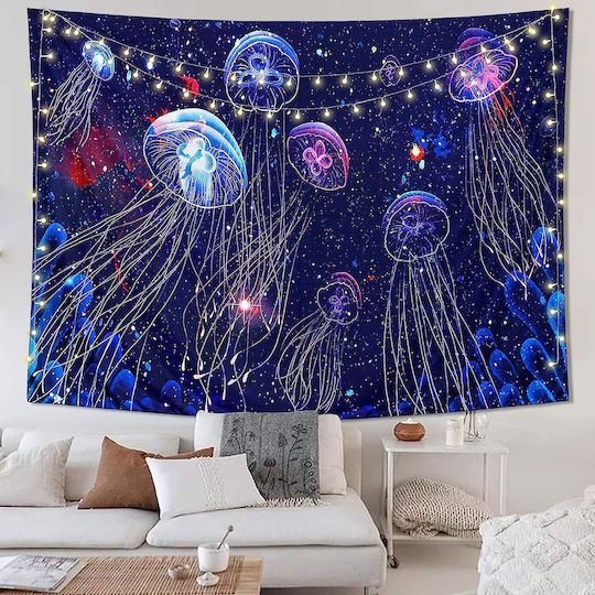 FRIPIA Tapiserie Decorativă Lucrată Manual Multicoloră Din Țesătură 200x150cm