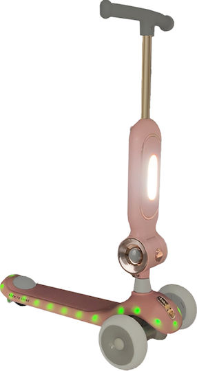 Bebe Stars Kinderroller 3-Rad mit Sitz Rosa