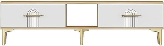 Gold TV Stand L150xD30xH41cm