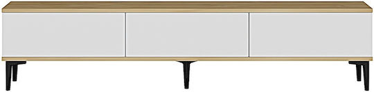 TV-Ständer Schwarz M180xP30xH41cm