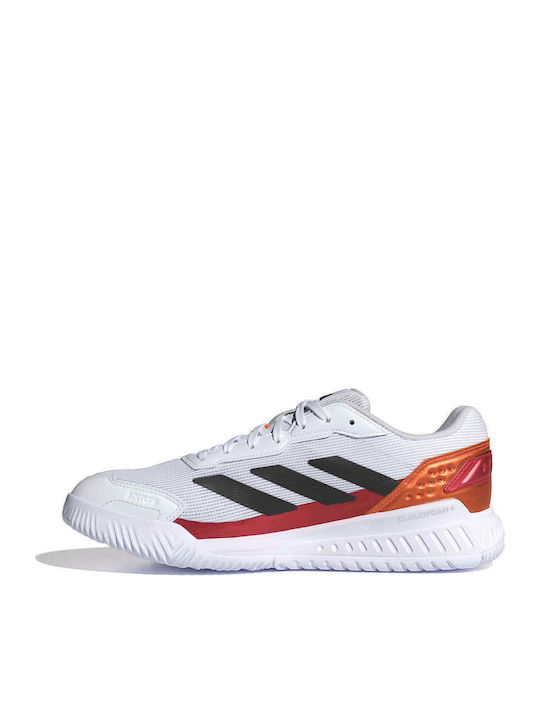 adidas Courtquick Ανδρικά Παπούτσια Padel Λευκά