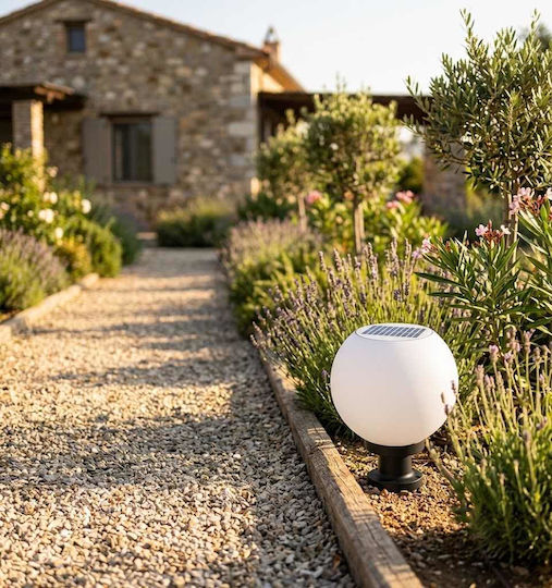 Spot Light Solar Floor Light Ball 15W RGBW with Remote Control IP44