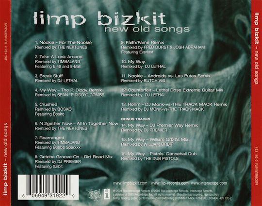Limp Bizkit - New Old Songs CD Μουσικής