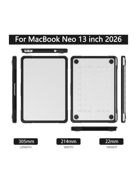 Ultra Hybrid Smartshell Θήκη MacBook Neo 13 inch 2026 (A3404) - Transparent