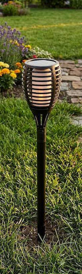 GloboStar Spiked Solar Light Traffic light 6W 80lm Warm White 1800K with Photocell IP65