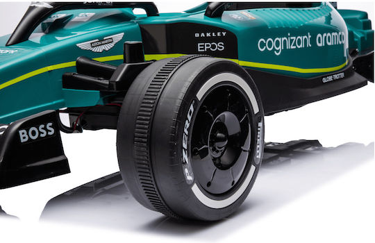 Aston Martin Formula Μονοθέσιο με Τηλεκοντρόλ Τύπου 12 Volt Πράσινο