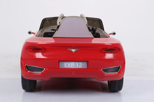 Bentley EXP 12 Едноместен с Дистанционно Управление Лицензиран 6 Волта Червен