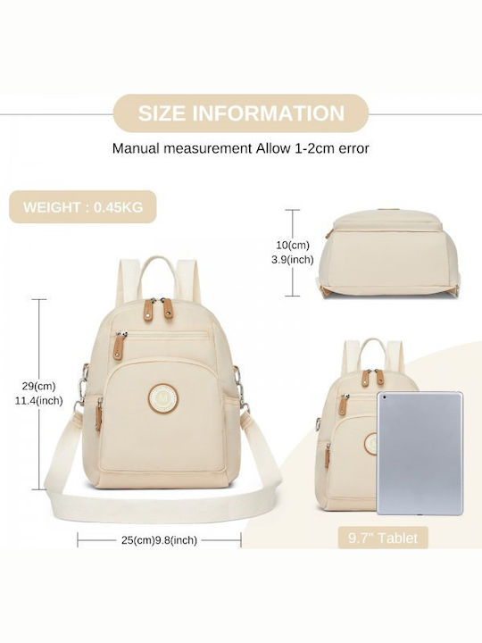 Women's Backpack Beige