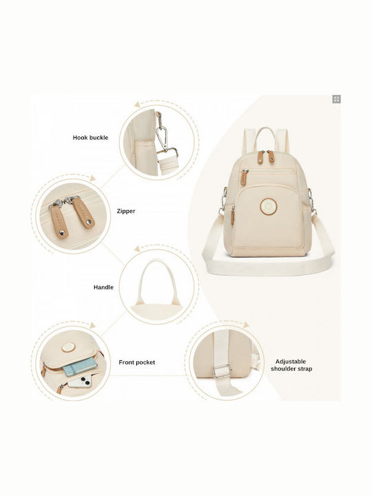 Women's Backpack Beige