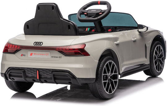 Audi RS e-tron GT Μονοθέσιο με Τηλεκοντρόλ Licensed 12 Volt Γκρι