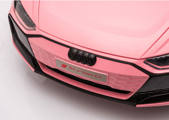 Audi RS e-tron GT Μονοθέσιο με Τηλεκοντρόλ Licensed 12 Volt Ροζ