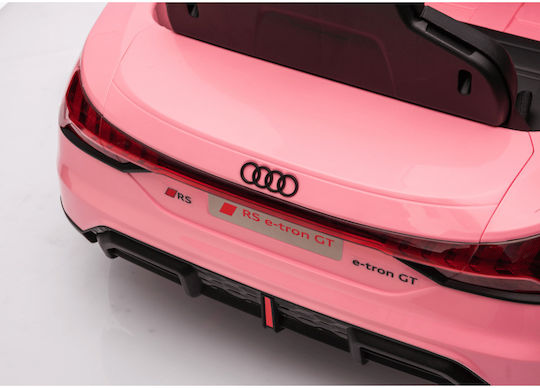 Audi RS e-tron GT Μονοθέσιο με Τηλεκοντρόλ Licensed 12 Volt Ροζ