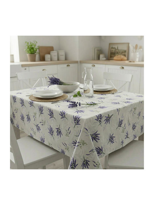 Τραπεζομάντηλο Βαμβακερό Αλέκιαστο Lavanda 140x180εκ.