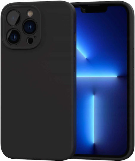 Spacecase Black Silicone Back Cover (iPhone 13 Pro)
