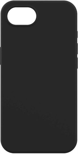Spacecase Back Cover Σιλικόνης Μαύρο (iPhone 17e / 16e)
