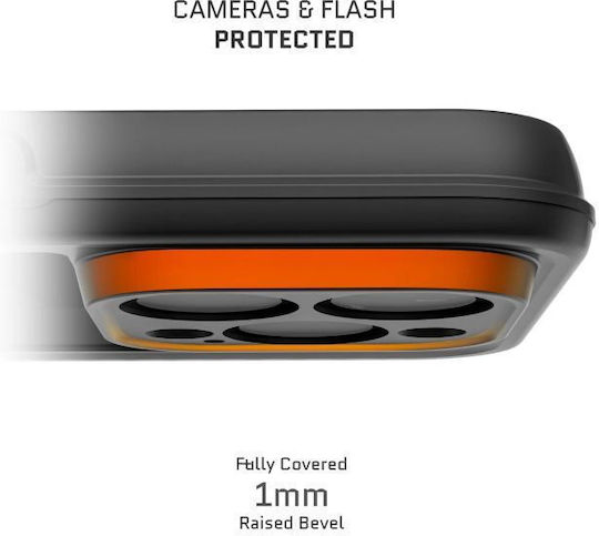 Ghostek Nautical Slim 360 Full Cover Πλαστικό / Σιλικόνης Αδιάβροχο Μαύρο (iPhone 16 Pro MaxGalaxy Note 9)