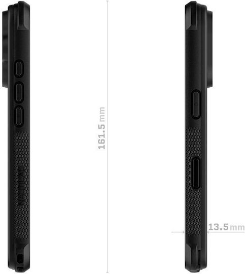 Ghostek Nautical 360 Full Cover Plastic / Silicone Waterproof Black (iPhone 16)