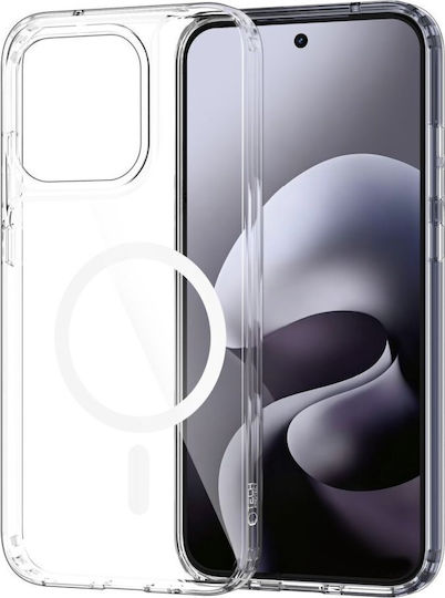 Tech-Protect Flexair Hybrid Rückseite Hülle Silikon / Kunststoff Transparent (Motorola Moto G67 / G77 / G87)