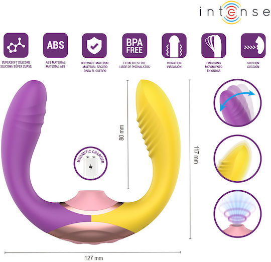 Intense Stimulator Mini Διπλός Δονητής 12.7cm