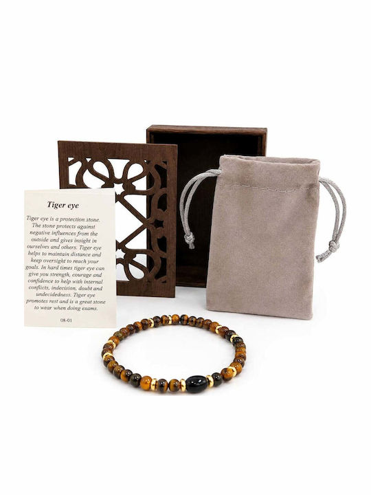 Velve Bracelet With Eye Design Gold Plated