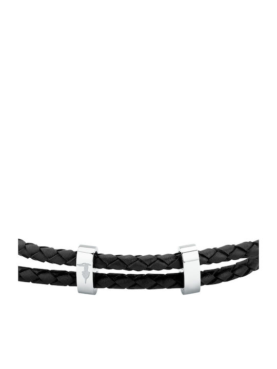Trussardi Мъжка Кожена Гривна