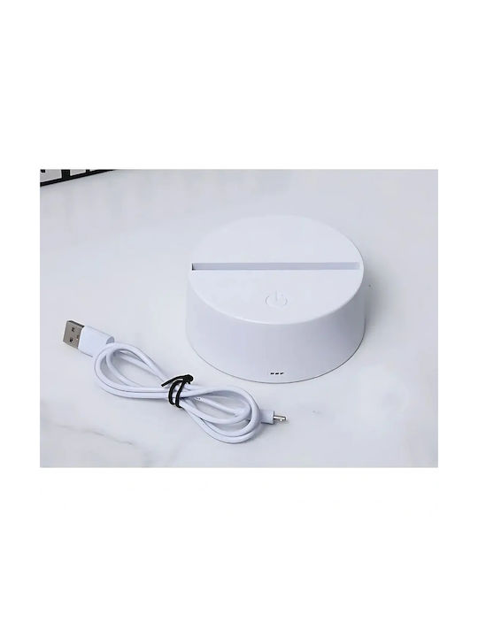 Verk Group Dekoratives Tischlicht LED RGB 3x3cm