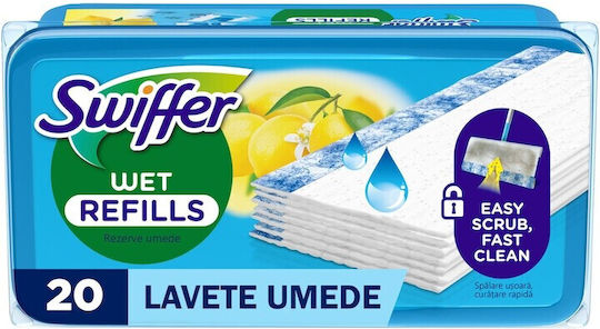 Swiffer Citrus Fresh Πανί Παρκετέζας 20τμχ P04H816