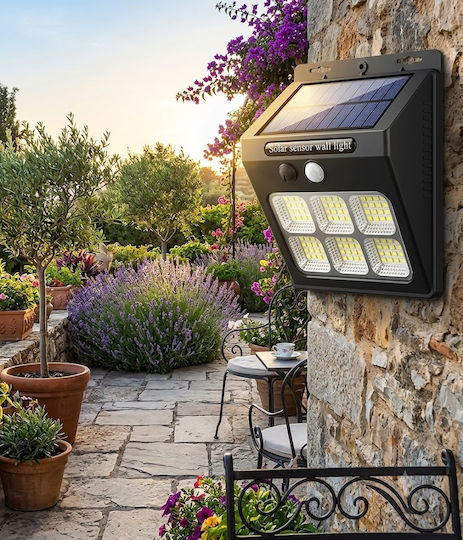 Andowl Q-61 Solarleuchte Wandmontiert Bewegungssensor & 6 LEDs