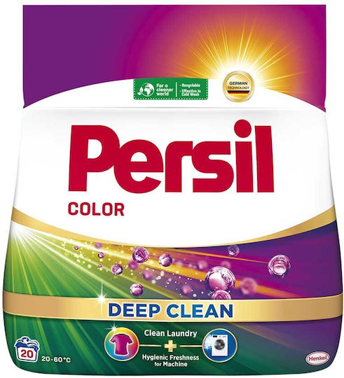 Persil Deep Clean Перилен препарат на прах за Coloreds дрехи 1.1кг (20 Мерителни чаши)