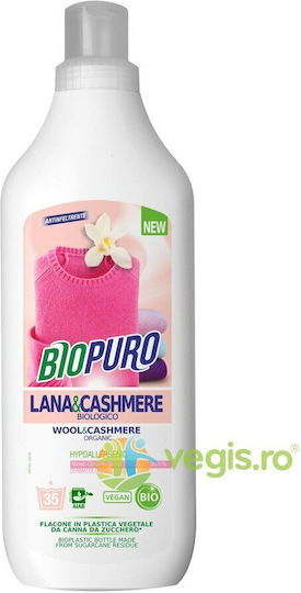 Biopuro Liquid Detergent for Woolen Clothes 1lt (35 Measuring Cups)