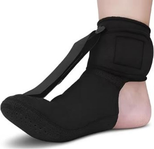 Cizmă Glezna Reglabilă Neopren în Culoare Neagră ORTZPFASPL4448BLK