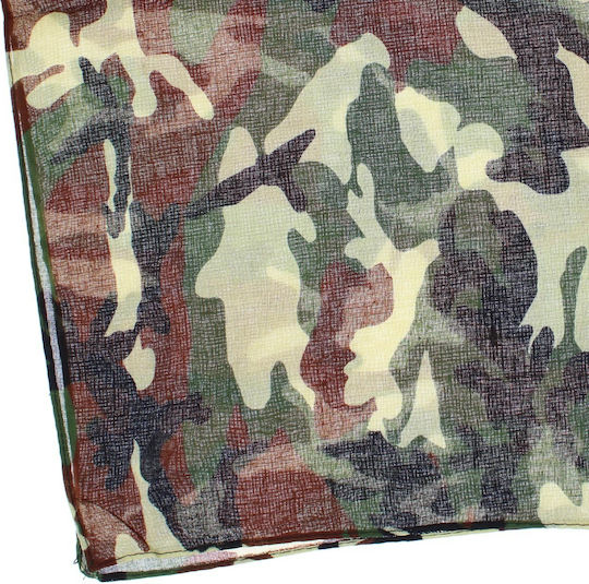 Bandana Din Bumbac Mărimea 55 X 55 Cm Imprimeu Army Khaki ButicCochet Es2207