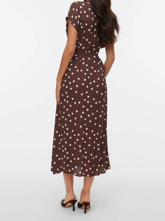 Vero Moda Φόρεμα All day Καφέ