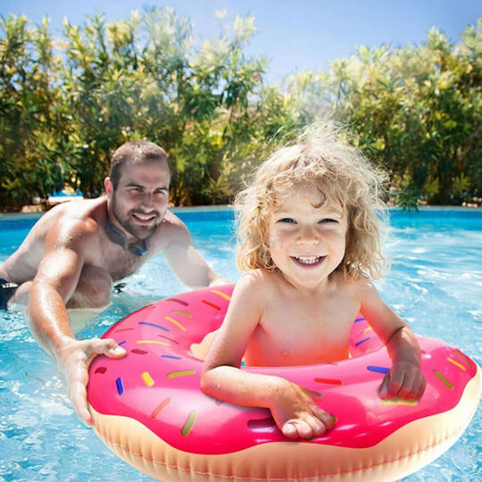 Φουσκωτή Σαμπρέλα Θαλάσσης Donut Καφέ