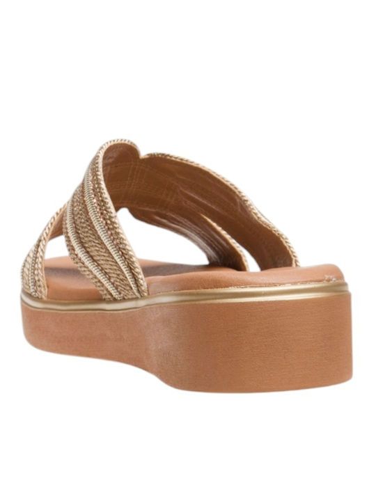 Women's Flat Sandals Rose Gold