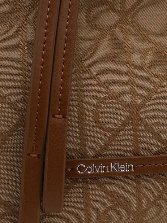 Calvin Klein Emblem Aop Καφέ