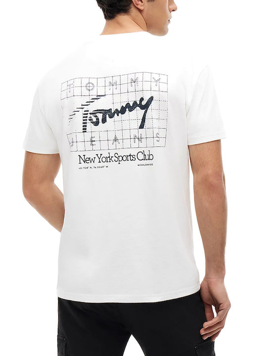 Tommy Hilfiger Flag T-Shirts Weiß- Schwarz