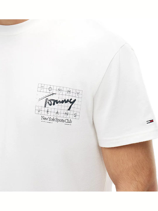 Flag T-shirt Λευκο- Μαυρο