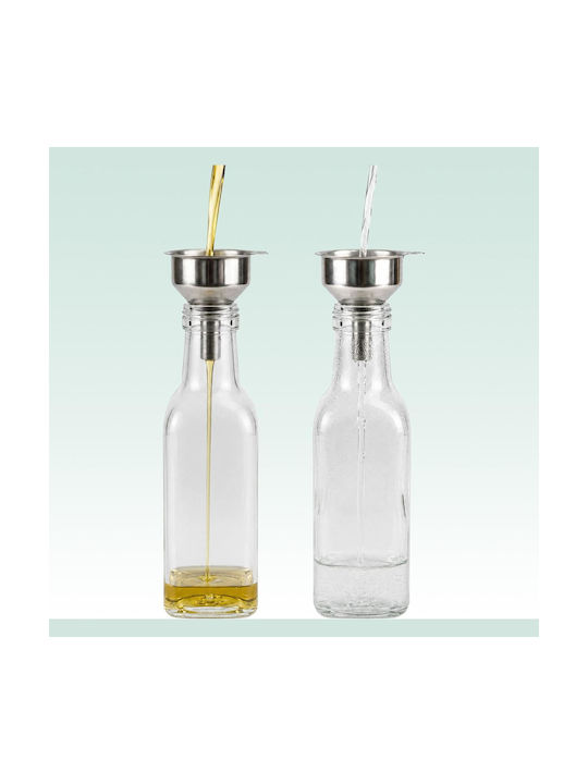 Relaxdays Σετ Λαδόξιδο Γυάλινο με Ροή 150ml