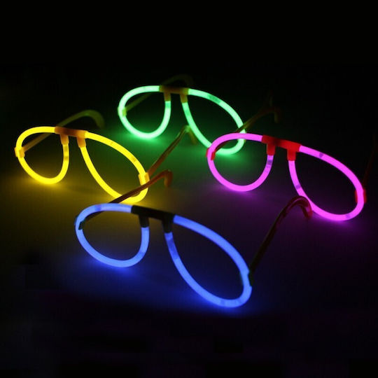 Party Glow Aviator Glasses Neon Accessory Various Colors