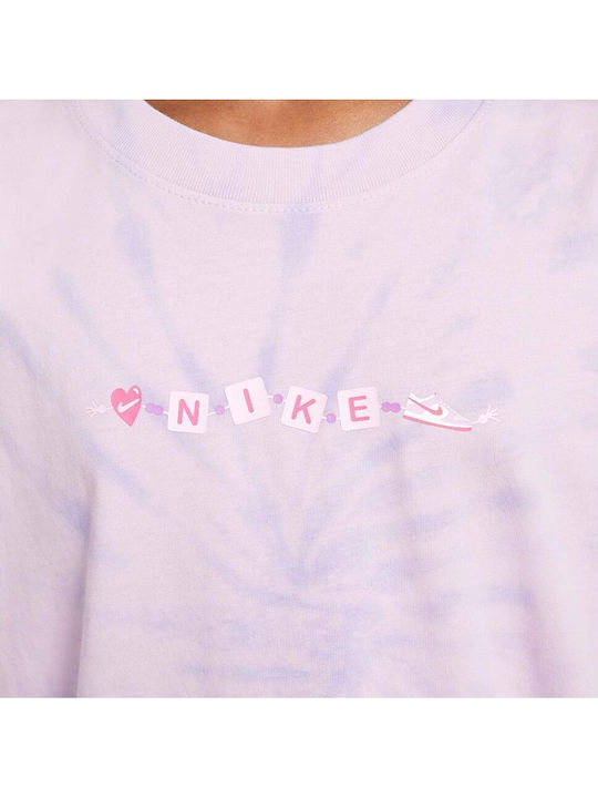 Kids T-shirt Purple Sportswear