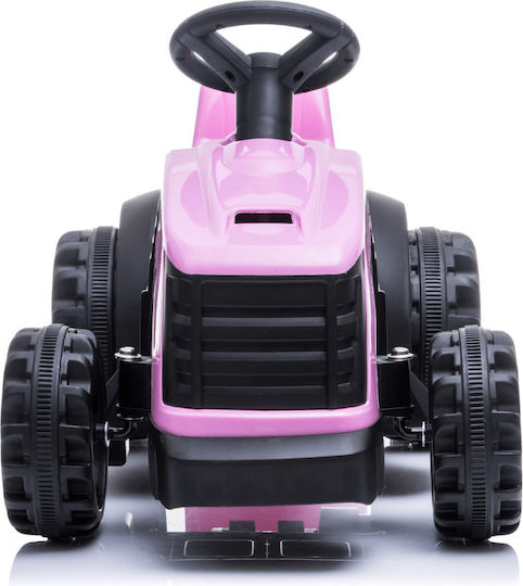 Kinderfahrzeug mit Traktor Elektrisch mit Anhänger 6 Volt Rosa